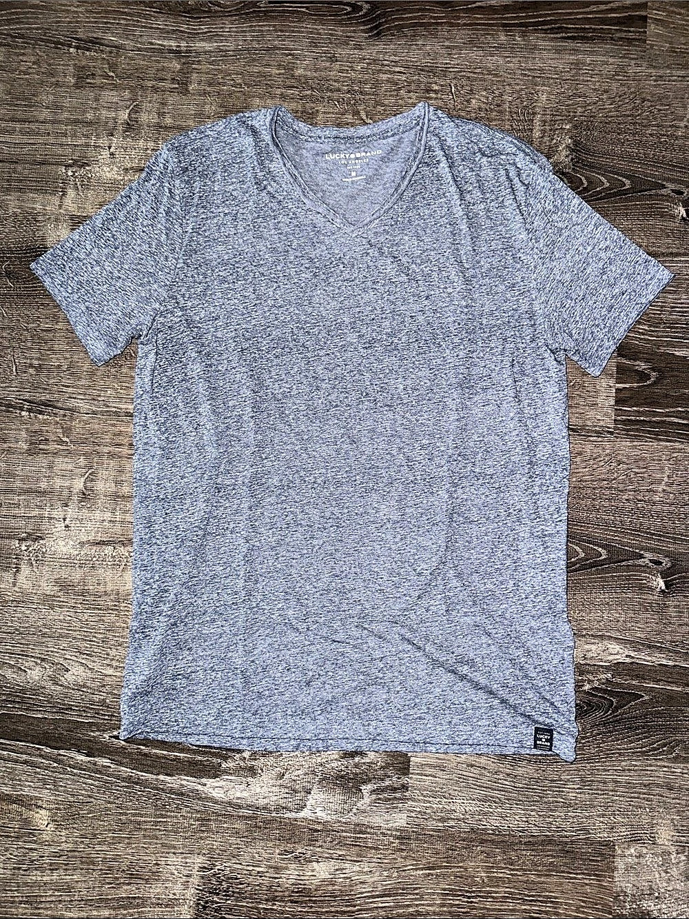 Lucky Brand Venice Burnout V-Neck T-Shirt